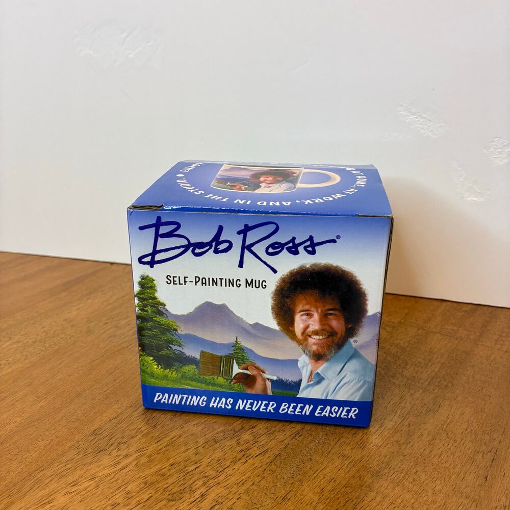 Bob Ross Self Painting Mug NEW 2017 Joy Of Painting Cup Artist Self Love 80s